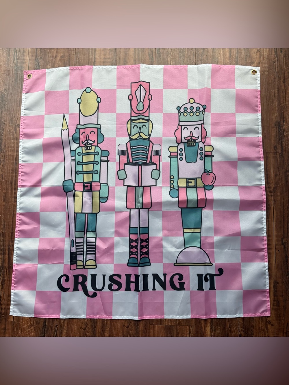 Retired GYTO Get Your Teach On Crushing It 36” Classroom Tapestry Banner Decor